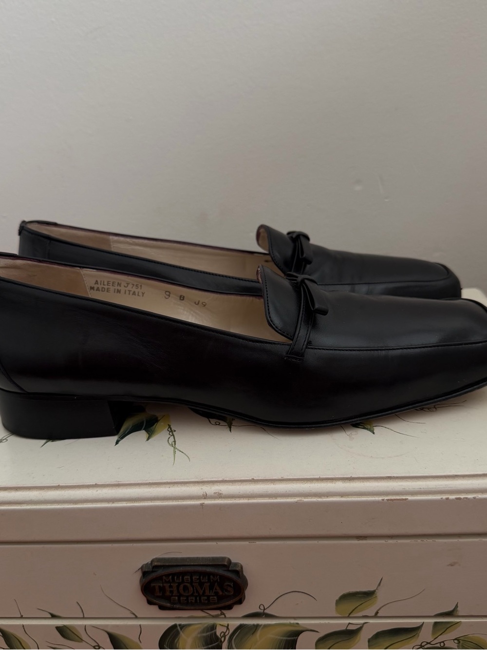 Coach Black Leather Loafers